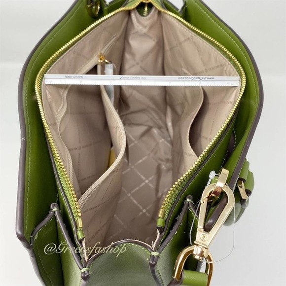 New Michael Kors Purse Hope Large Satchel - Picture 7 of 10